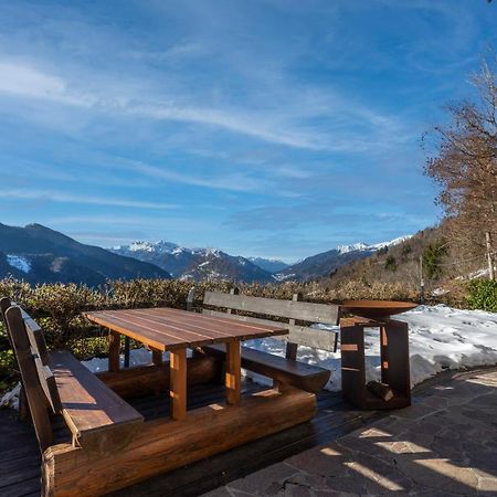 Вилла Panoramic House Carnia - Mountain View Apt With Parking And Terraces Ligosullo Экстерьер фото