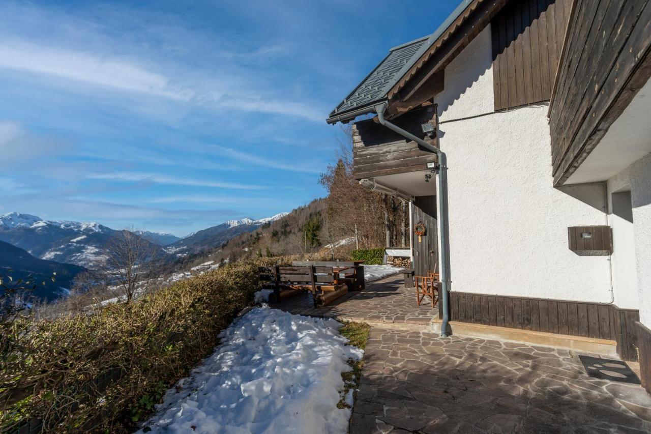Вилла Panoramic House Carnia - Mountain View Apt With Parking And Terraces Ligosullo Экстерьер фото