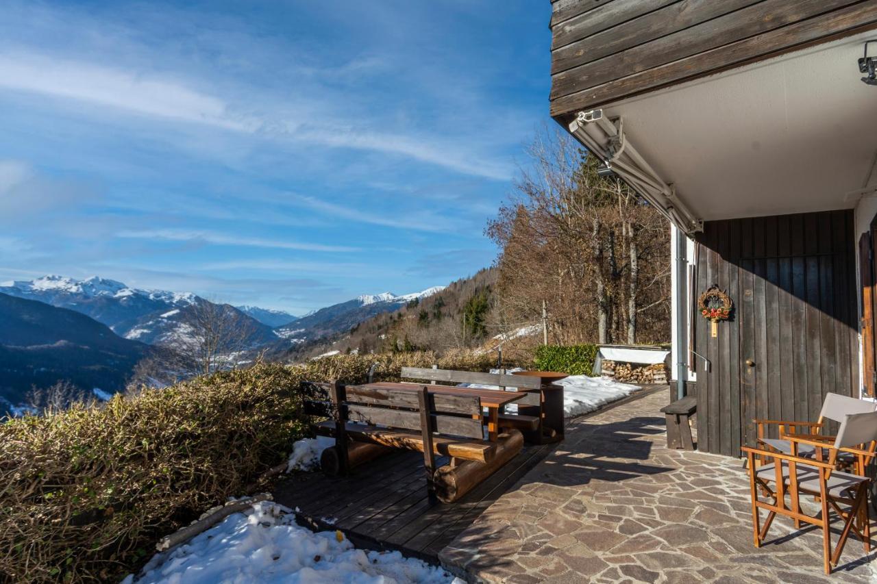 Вилла Panoramic House Carnia - Mountain View Apt With Parking And Terraces Ligosullo Экстерьер фото