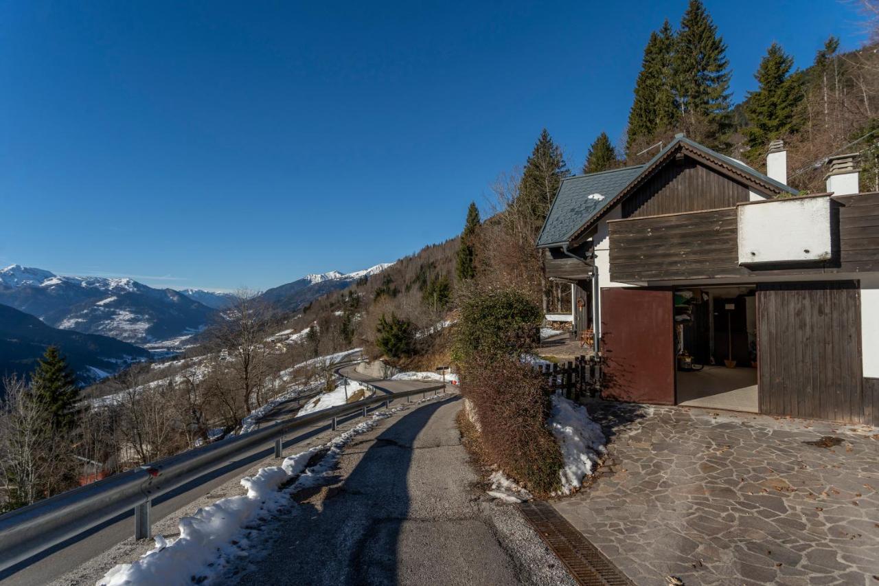 Вилла Panoramic House Carnia - Mountain View Apt With Parking And Terraces Ligosullo Экстерьер фото